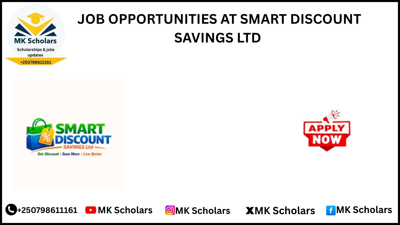 JOB OPPORTUNITIES AT SMART DISCOUNT SAVINGS LTD 